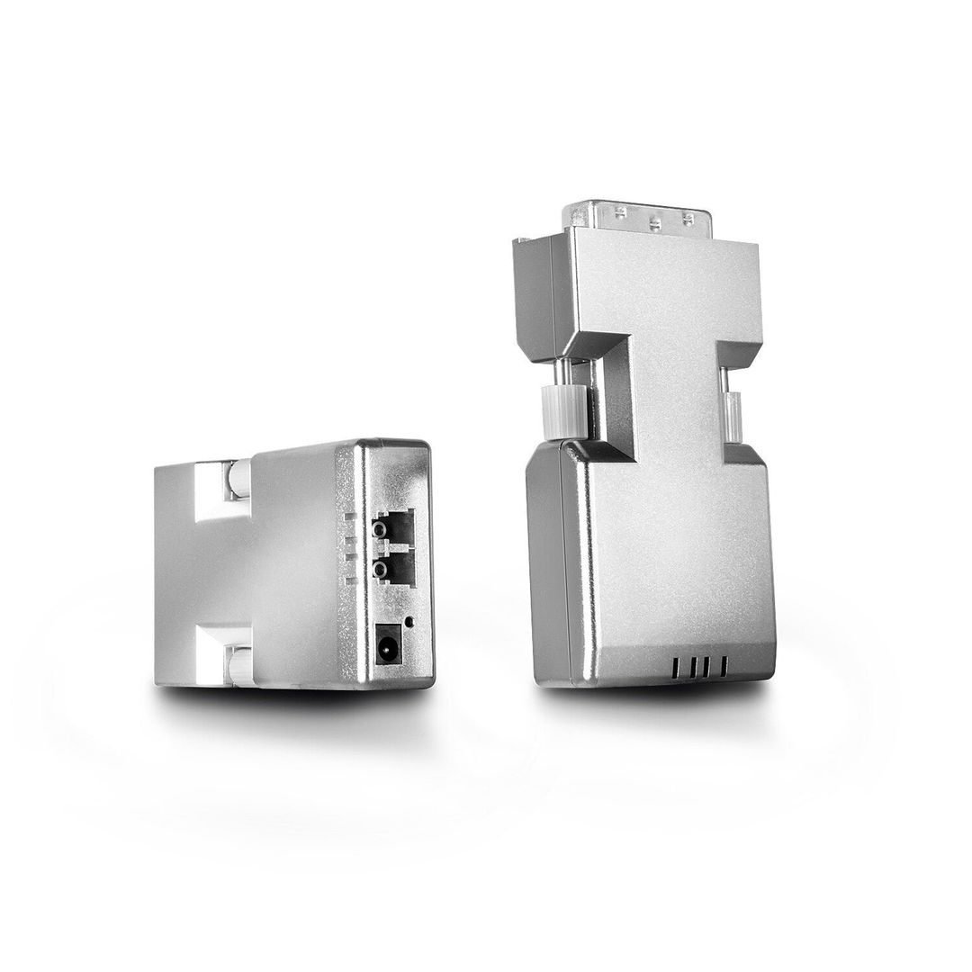 Lindy 1500m Fibre Optic DVI-D Single Link Extender - Image 1
