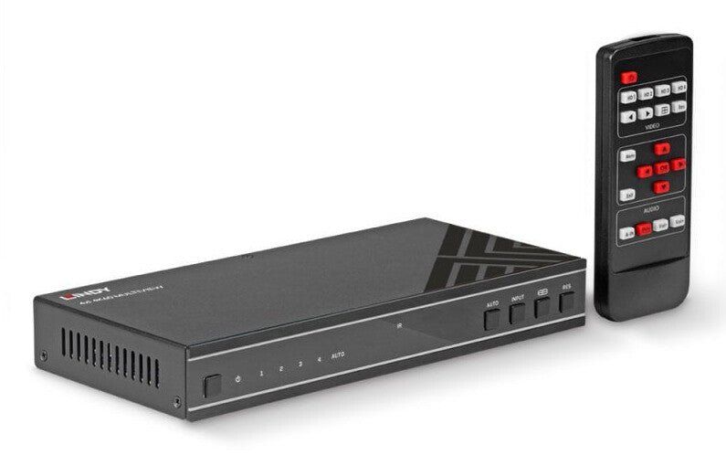 Lindy 4x1 4K60 HDMI Seamless Multiview Switch - Image 1