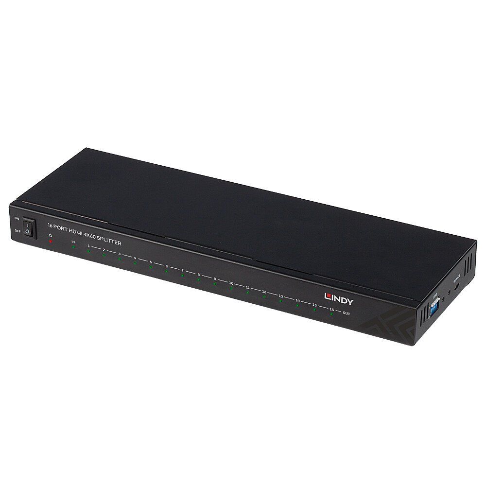 Lindy 16 Port HDMI 4K60 Splitter - Image 1
