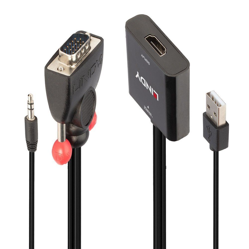 Lindy VGA and Audio to HDMI Converter - Image 1