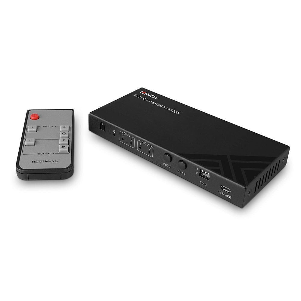 Lindy 38313 matrix switcher AV matrix switcher 6.2 W - Image 1