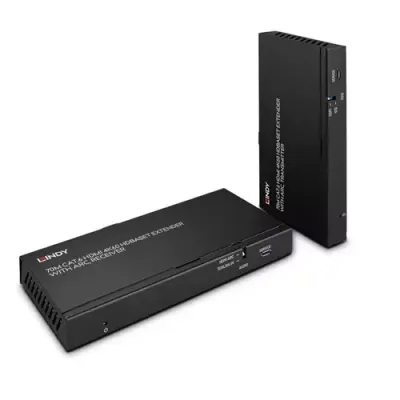 Lindy 70m Cat.6 HDMI 4K60 Audio IR and RS-232 HDBaseT Extender with ARC - Thumbnail 2