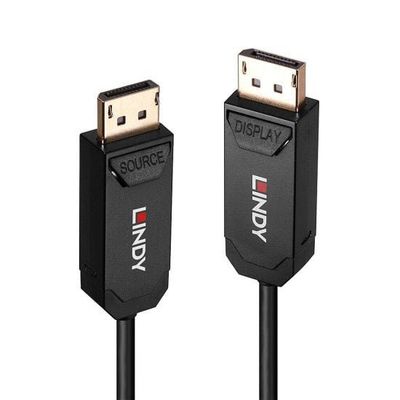 Lindy 38522 DisplayPort cable 20 m Black