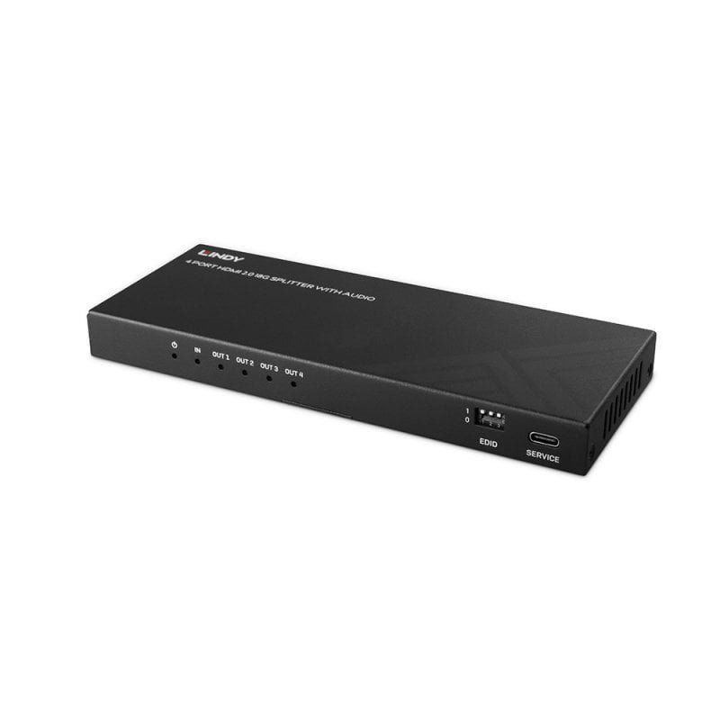 4 Port HDMI 8K60 Splitter with Audio - Image 1