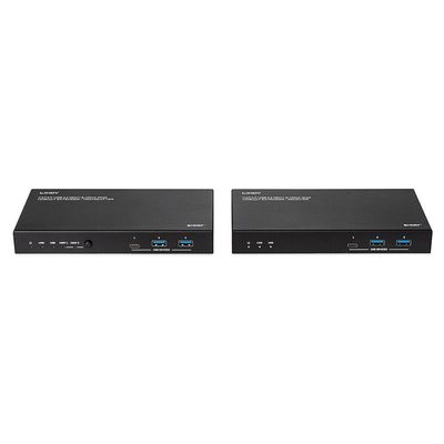 Lindy 100m Cat.6A 2 Host USB 3.2 Gen 1 & HDMI 4K60 HDBaseT Extende
