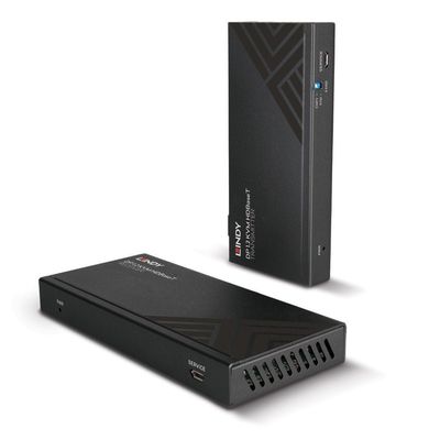 Lindy 150m Cat.6 DisplayPort 1.2 USB IR and RS-232 HDBaseT KVM Extender