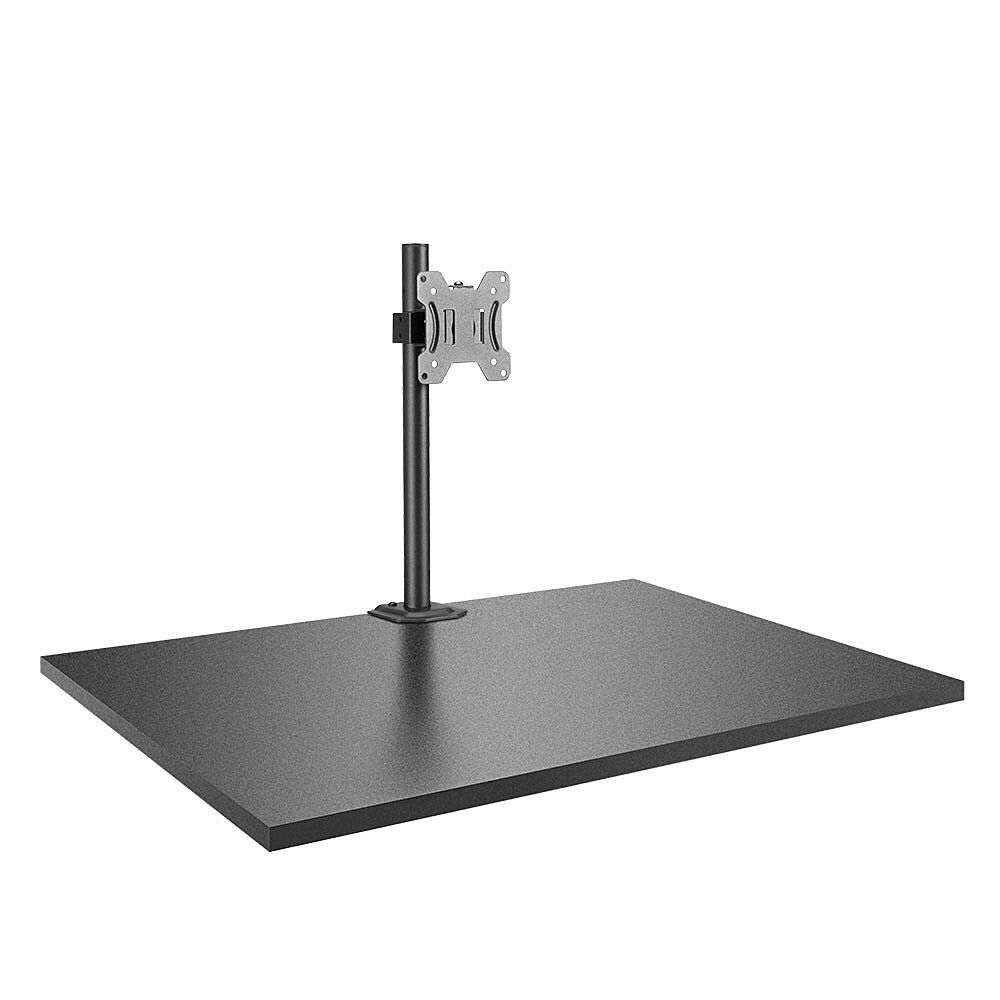 Lindy Single Display Short Bracket with Pole and Desk Clamp - Image 1