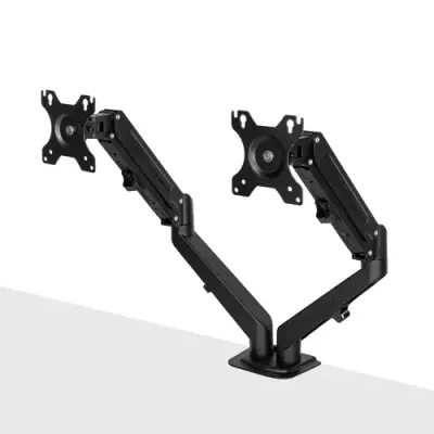 Lindy 40708 monitor mount / stand 68.6 cm (27") Desk Black - Thumbnail 2