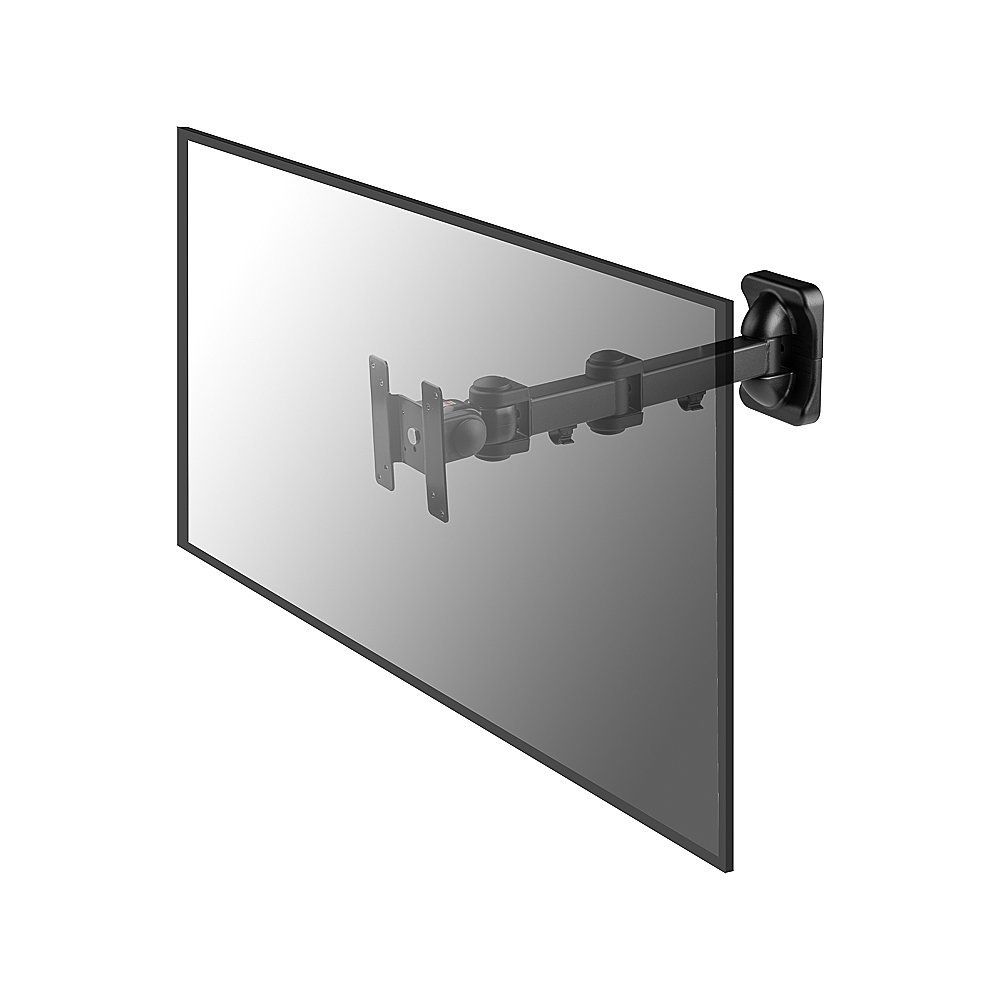 Lindy LCD and LED Multi Joint Cantilever TV Wall Bracket Mount upto 10kg, Black - Image 1