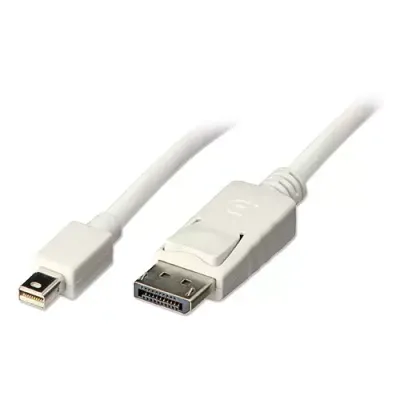 Lindy 3m Mini DisplayPort to DisplayPort Cable White - Thumbnail 2