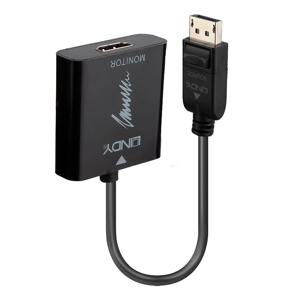 Lindy DisplayPort 1.2 to HDMI 2.0 18G Active Converter - Image 1