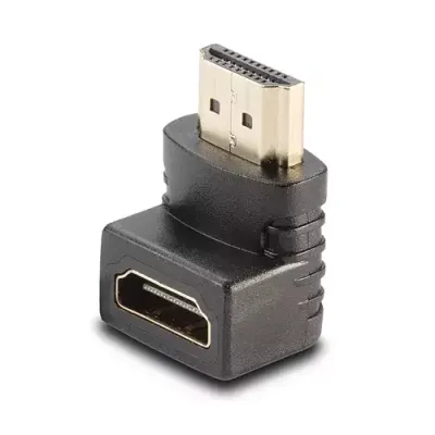 Lindy HDMI Female to HDMI Male 90 Degree Right Angle Adapter - Down - Thumbnail 2