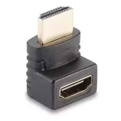Lindy HDMI Female to HDMI Male 90 Degree Right Angle Adapter - Up - Thumbnail 2