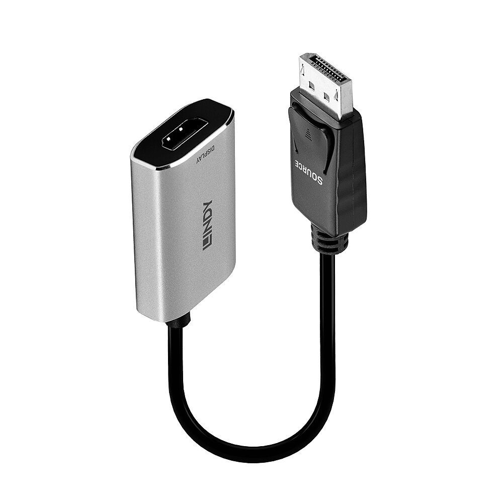 Lindy DisplayPort 1.4 to HDMI 48G Active Converter - Image 1