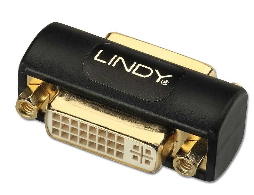 Lindy Premium DVI Coupler, Female to Female - Image 1