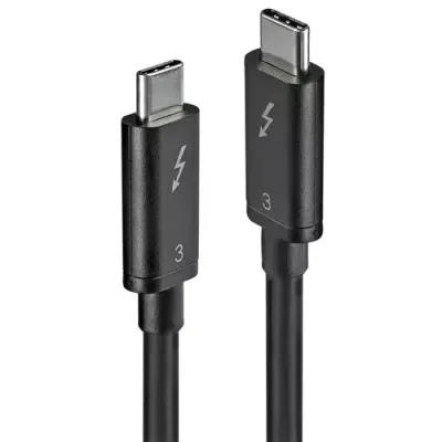 Lindy 0.5m Thunderbolt 3 Cable, Passive - Thumbnail 2