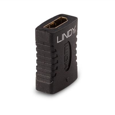 Lindy High Speed HDMI Female To Female Coupler. Black