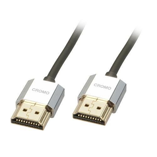 Lindy 2m CROMO Slim High Speed HDMI Cable with Ethernet - Image 1