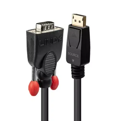 Lindy 1m DisplayPort to VGA Cable - Thumbnail 2