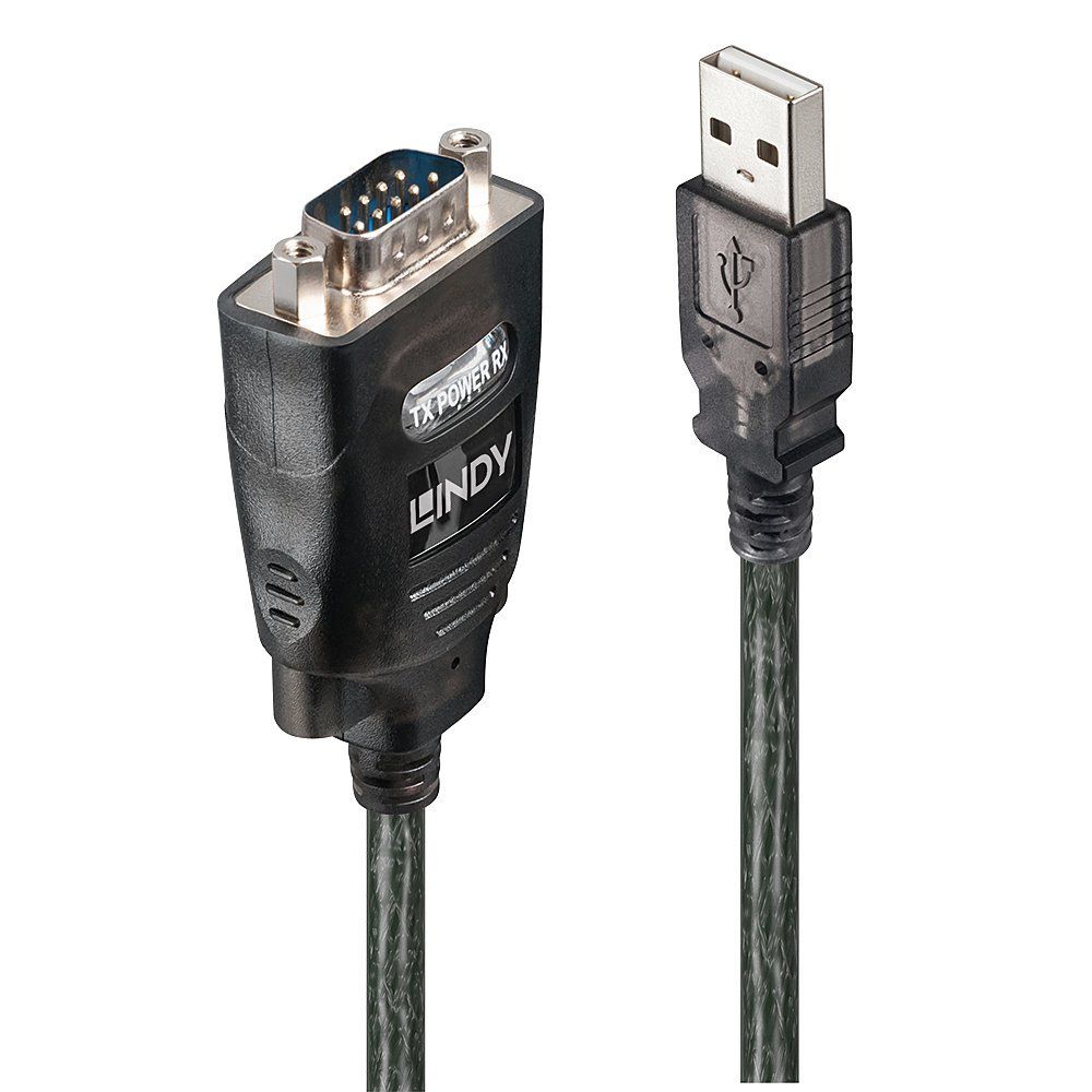 Lindy USB to Serial Converter with COM Retention - Image 1