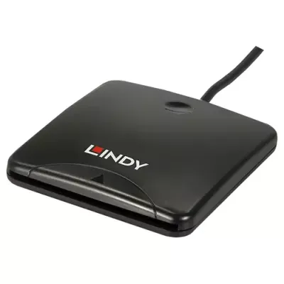 Lindy USB 2.0 Smart Card Reader - Thumbnail 3