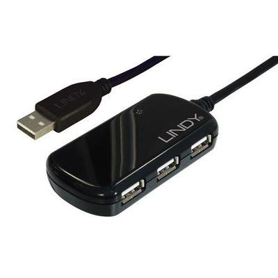 Lindy 8m USB 2.0 Active Extension Pro Hub