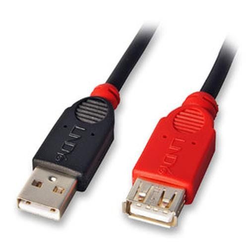 Lindy 5m USB 2.0 Active Extension Slim - Image 1