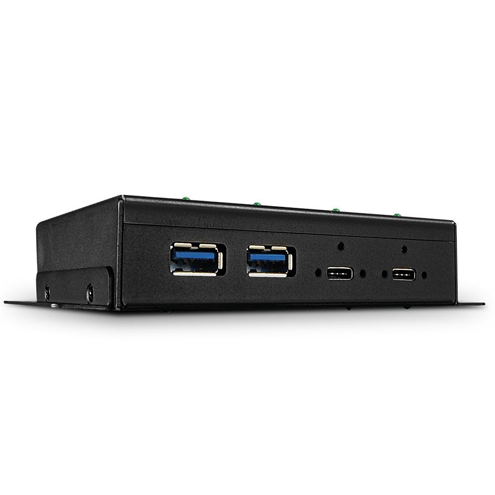 Lindy 4 Port USB 3.2 Gen 2 Type C Metal Hub - Image 1