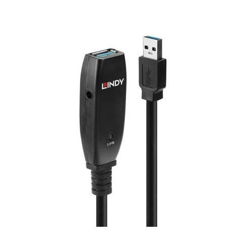 Lindy 15m USB 3.0 Active Extension Slim - Image 1