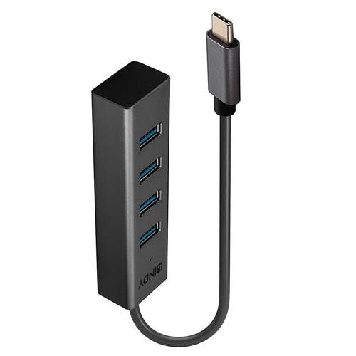 Lindy 4 Port USB 3.2 Type C Hub - Image 1