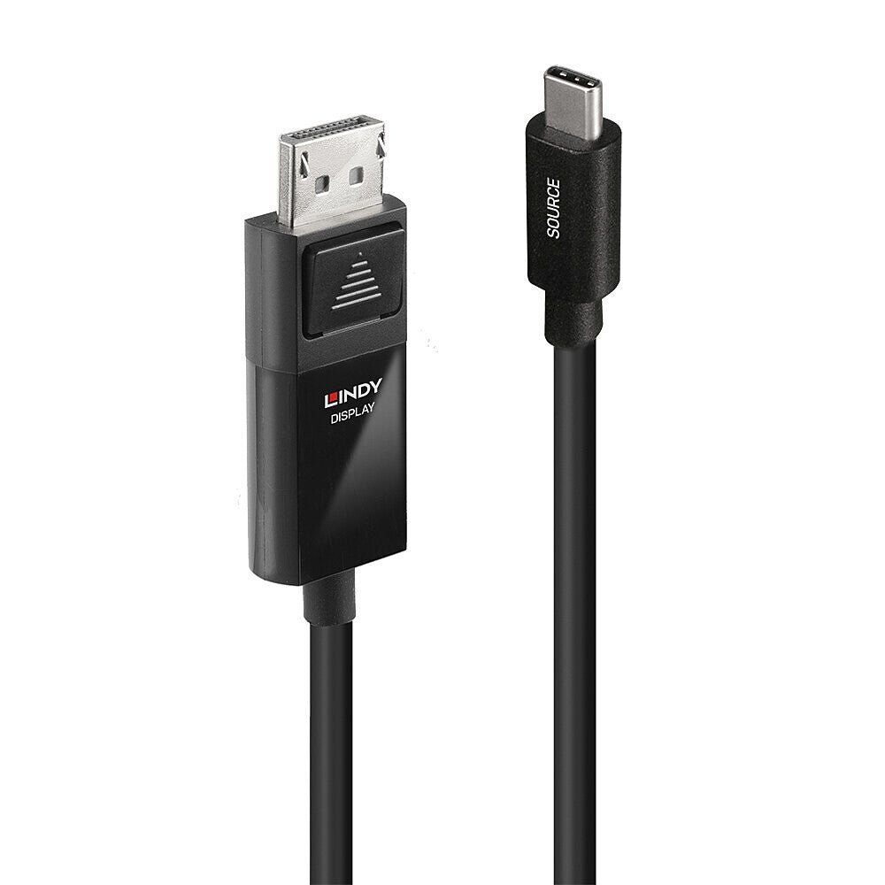Lindy 2m USB Type C to DP 4K60 Adapter Cable with HDR - Image 1