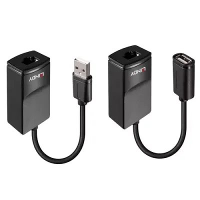 Lindy 60m USB 1.1 Cat.6 Extender Basic - Thumbnail 2