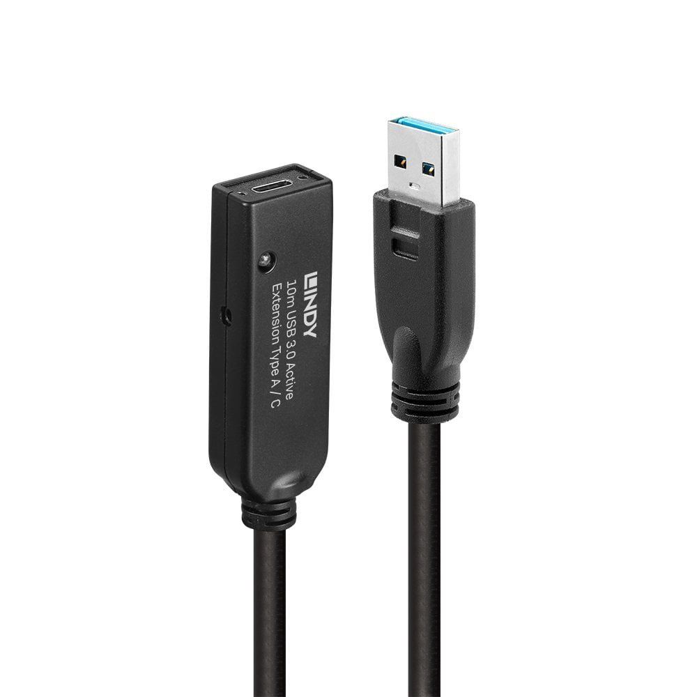 Lindy 10m USB 3.0 Active Extension Type A to C - Image 1