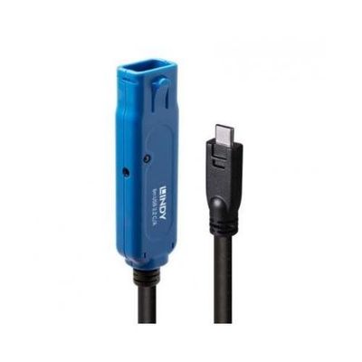 Lindy 43381 USB cable USB 3.2 Gen 1 (3.1 Gen 1) 8 m USB C USB A Black, Blue