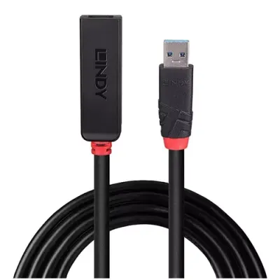 Lindy 15m USB 3.0 Active Extension Slim - Thumbnail 2