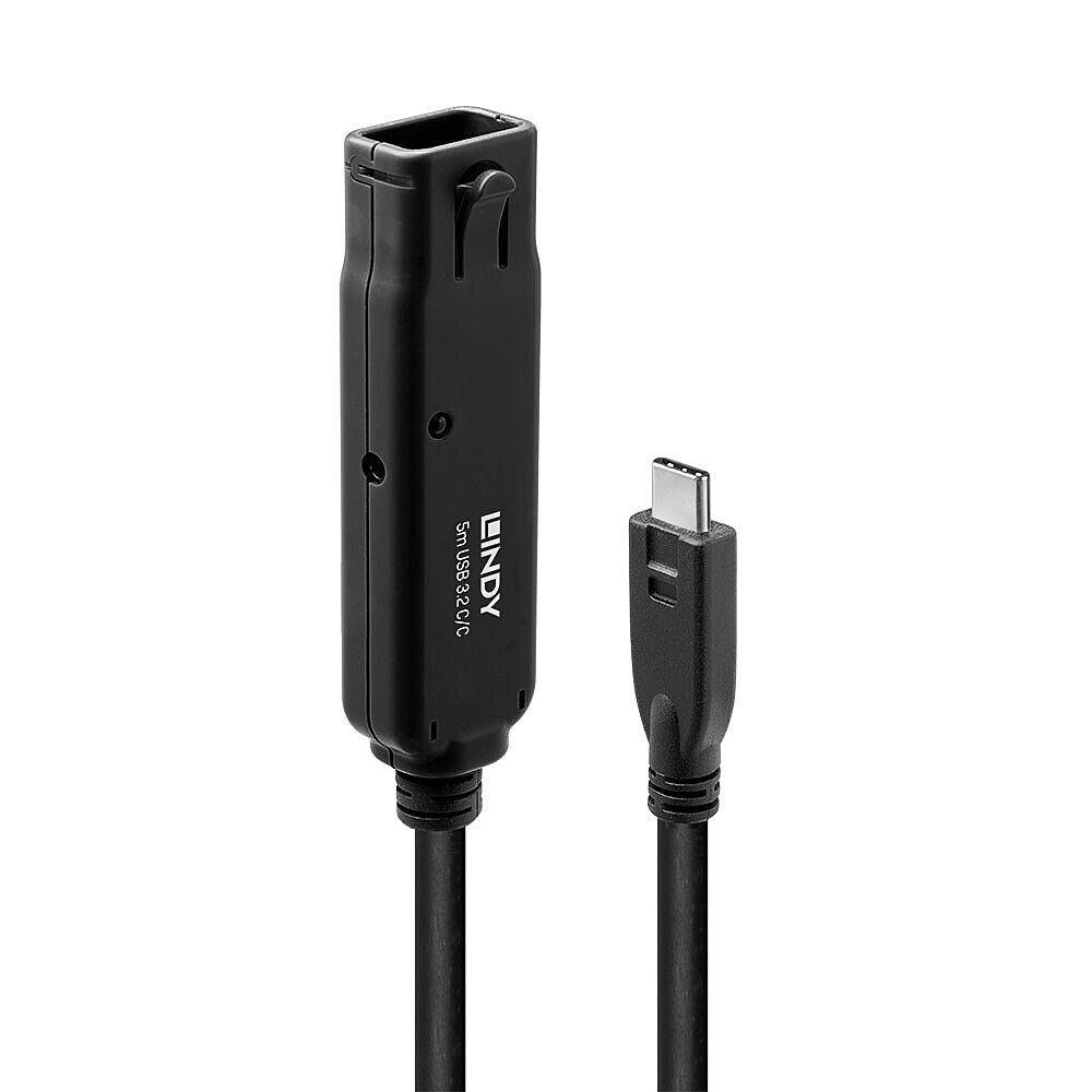 Lindy 43405 USB cable USB 3.2 Gen 2 (3.1 Gen 2) 5 m USB C Black - Image 1