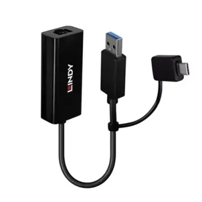 Lindy USB 3.2 Gen 1 Gigabit Ethernet Converter - Thumbnail 2