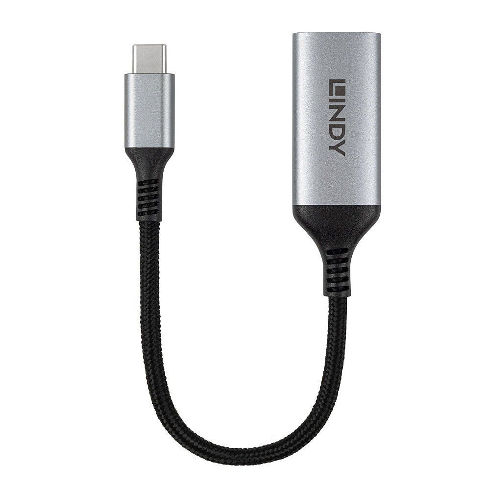 Lindy 43428 video cable adapter 0.15 m USB Type-C HDMI Grey - Image 1