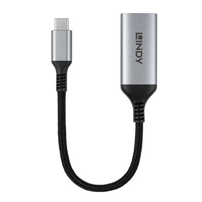 Lindy 43428 video cable adapter 0.15 m USB Type-C HDMI Grey