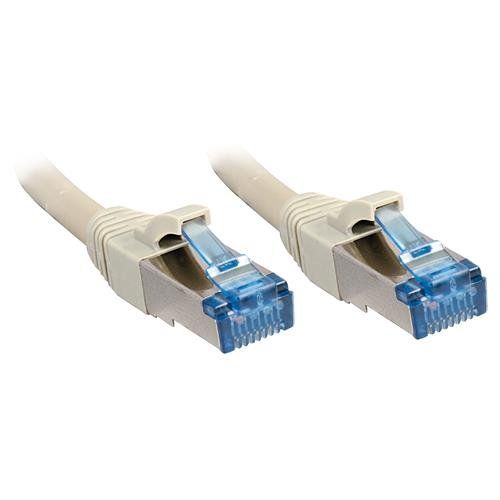 Lindy 3m Cat.6A S/FTP LSZH Network Cable. Grey - Image 1