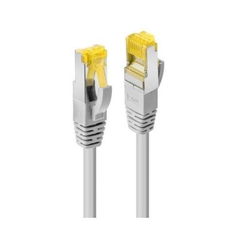 Lindy 10m RJ45 S/FTP LSZH Network Cable. Grey - Image 1