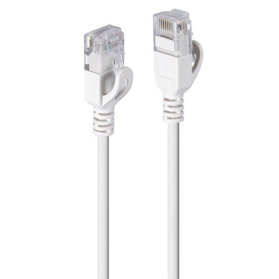 Lindy 5m Cat.6A U/UTP Ultra Slim Network Cable. Grey - Image 1
