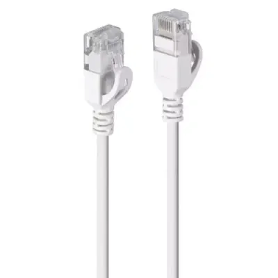 Lindy 5m Cat.6A U/UTP Ultra Slim Network Cable. Grey - Thumbnail 2
