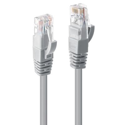 Lindy 15m Cat.6 U/UTP Network Cable. Grey