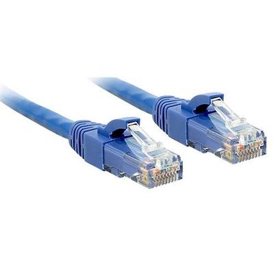 Lindy 3m Cat.6 U/UTP Network Cable. Blue