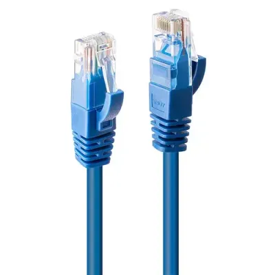 Lindy 10m Cat.6 U/UTP Network Cable. Blue - Thumbnail 2