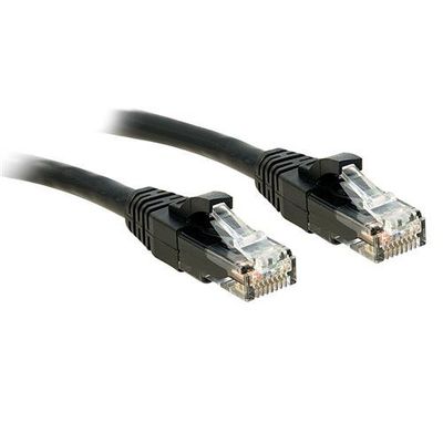 Lindy 5m Cat.6 U/UTP Network Cable. Black