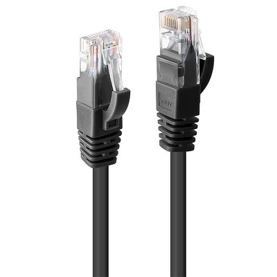 Lindy 7.5m CAT6 U/UTP Network Cable. Black
