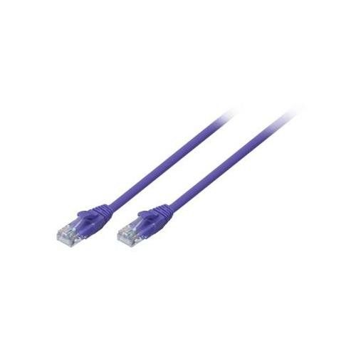 Lindy 5m Cat.6 U/UTP Network Cable. Purple - Image 1