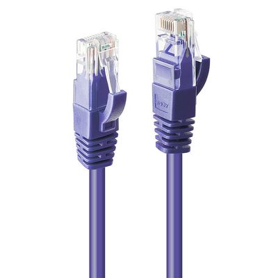 Lindy 10m Cat.6 U/UTP Network Cable. Purple